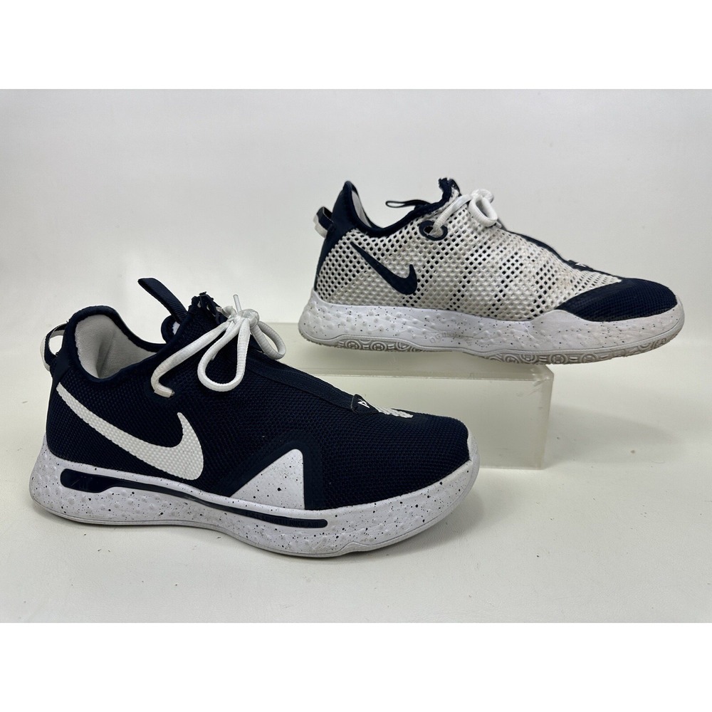 Nike PG 4 TB‎ Basketball Shoes Men's US 8.5 College Navy White CK5828-401 - Picture 6 of 9